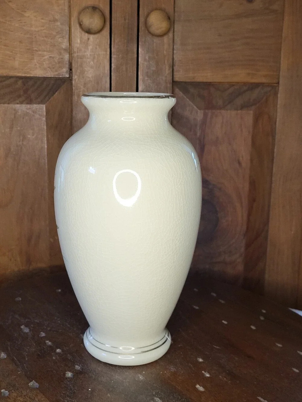 Vintage Floral Vase